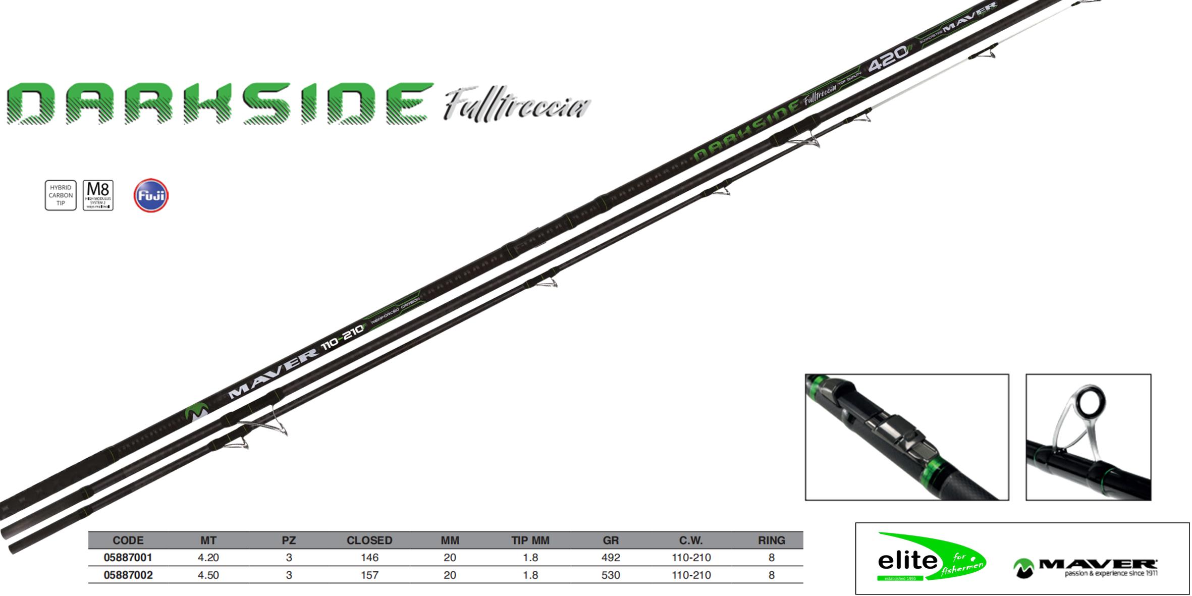 fulltreccia DARKSIDE Fulltreccia 110-210gr - Image 1